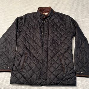 Medium Peter Millar Navy quilted jacket